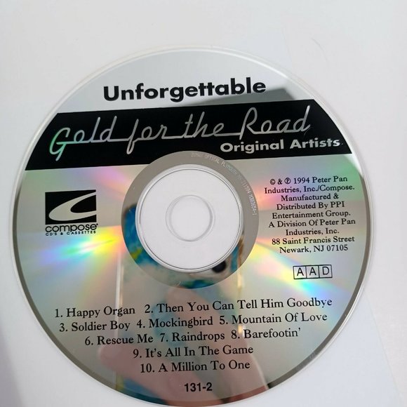 Gold For The Road CD Original Artists Unforgettable*MINOR WEAR - Picture 8 of 13